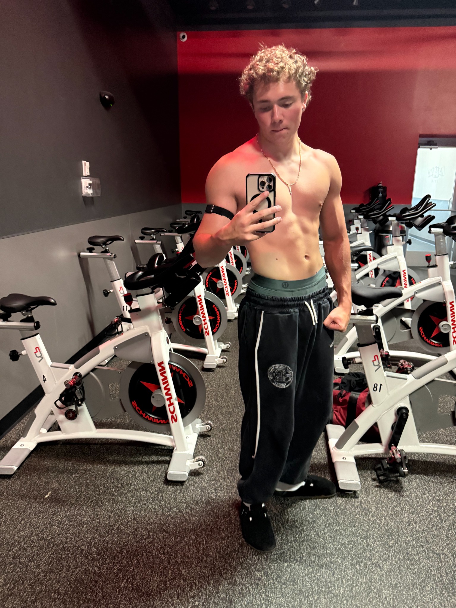 Brad after progressing through his fitness journey
